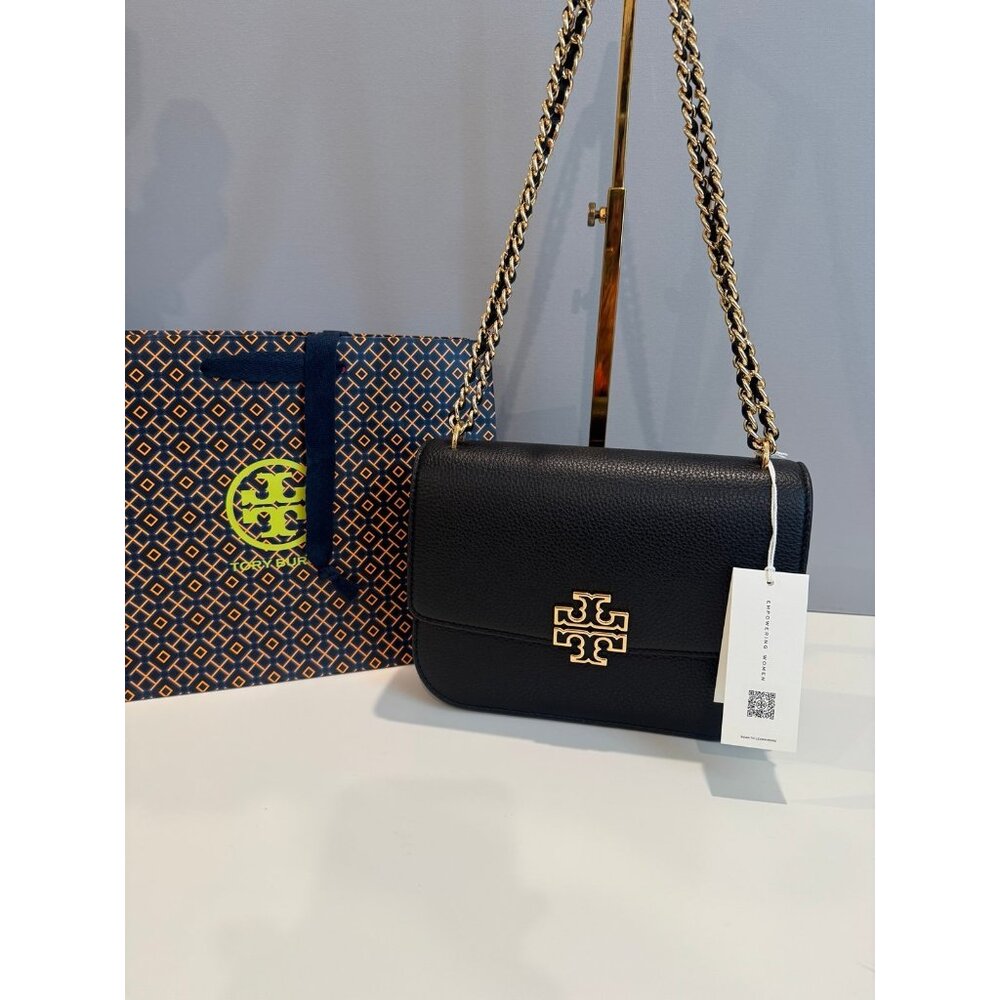 Tory Burch Britten Adjustable Small Shoulder Bag - image 1